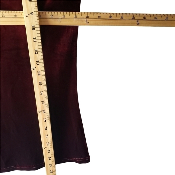 Fringe benefits blouse burgundy size M - Picture 5 of 5